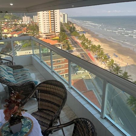 Mongagua Com Vista Para O Mar Pe Na Areia ภายนอก รูปภาพ