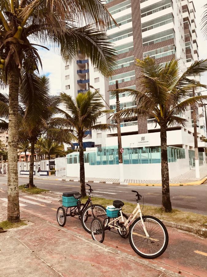 Mongagua Com Vista Para O Mar Pe Na Areia ภายนอก รูปภาพ
